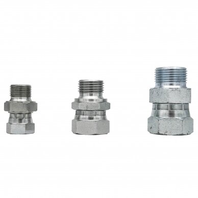 BSP 1/2-1/2 adapteris su veržle