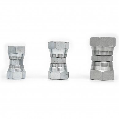 BSP 3/8-3/8 adapter nut-nut