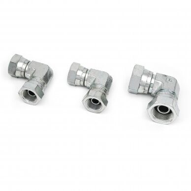 BSP90 1/2-1/2 adapter nut-nut corner